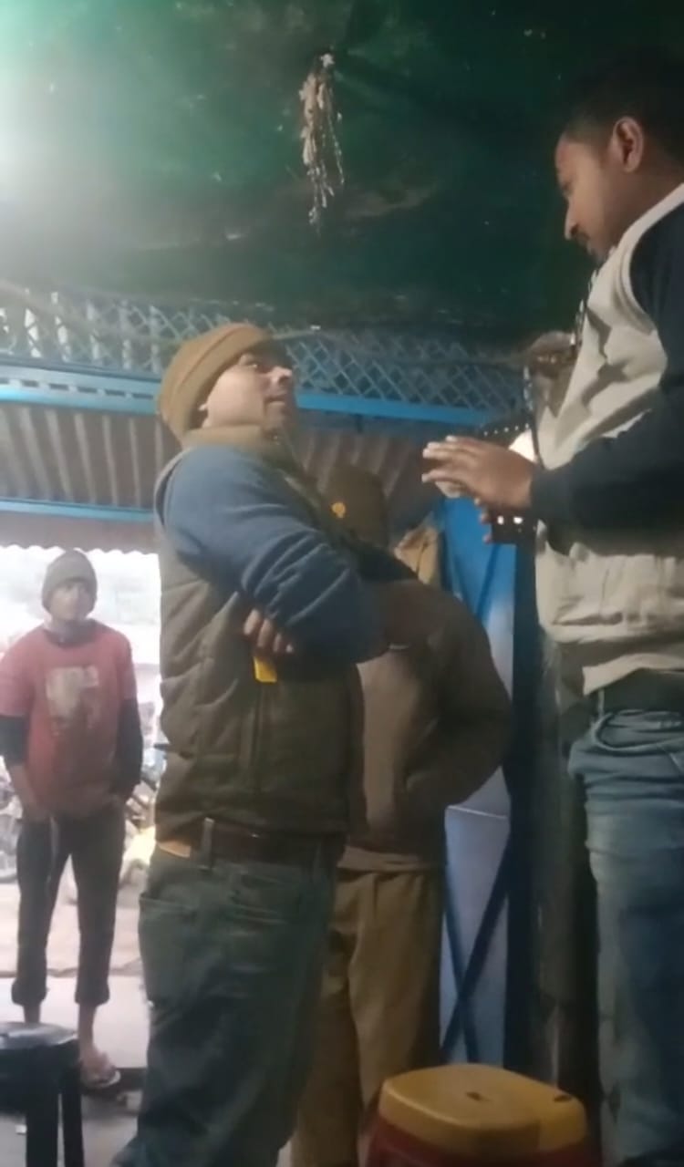 Video of policeman creating ruckus while drunk goes viral, line present