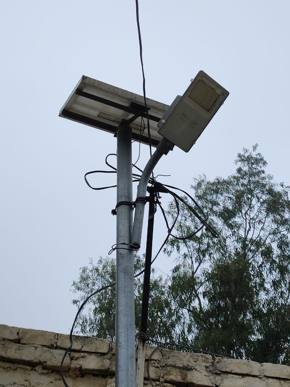 Roads of 90 villages could not be illuminated for one year