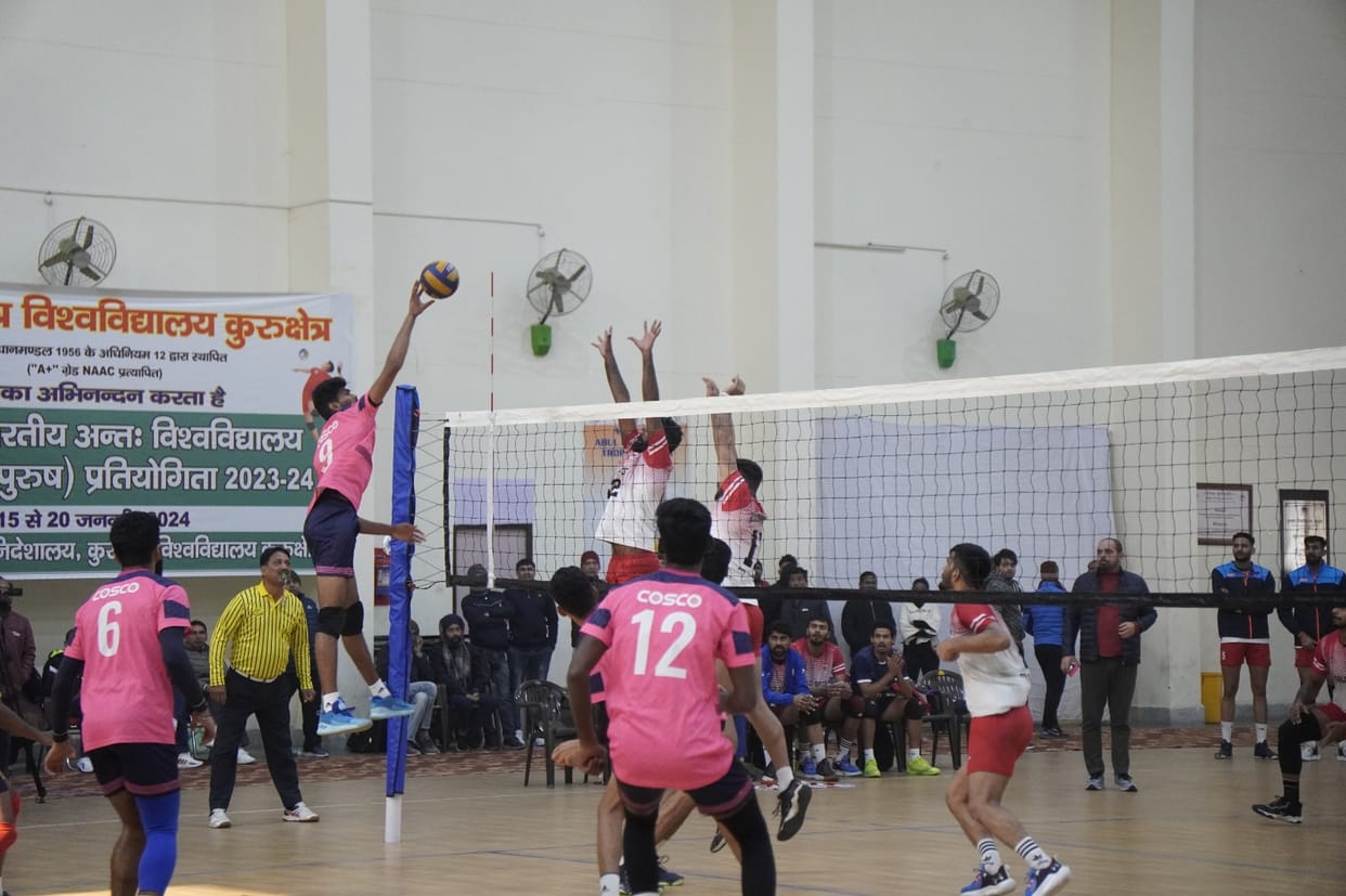 SRM University Chennai becomes Volleyball Championship