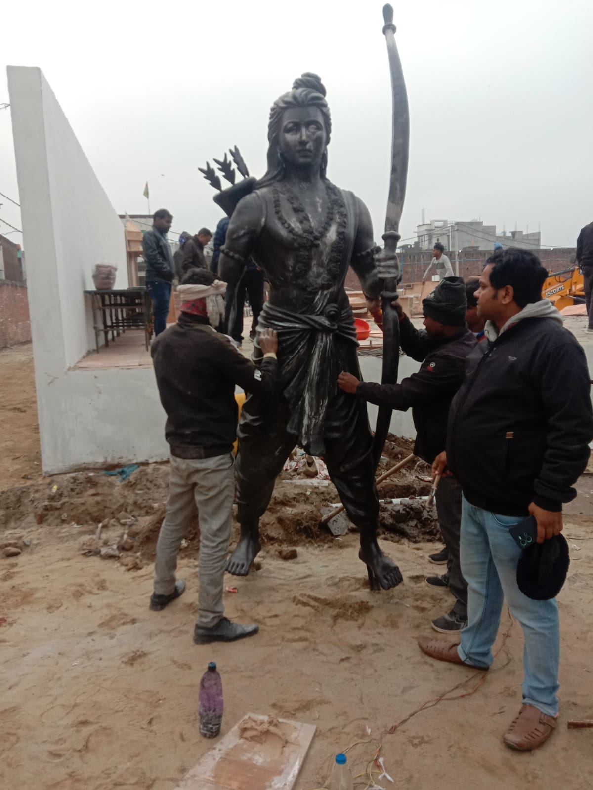 40 feet high model of Ram temple will be built in Ramlila Maidan