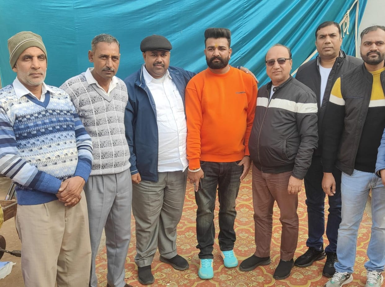 Surajbhan Kataria welcomed Ashok Tanwar on joining BJP