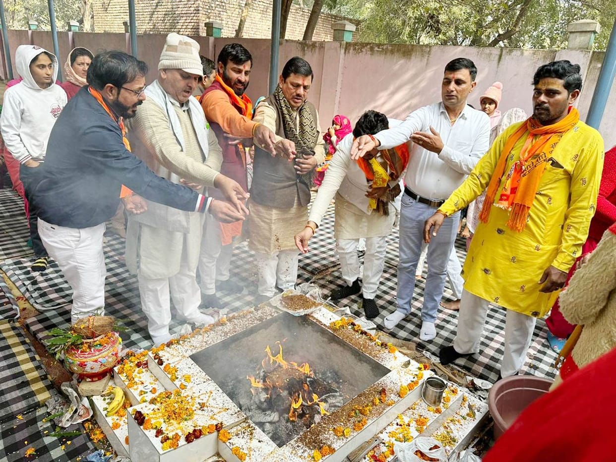 Lord Shri Ram was worshiped in the temples