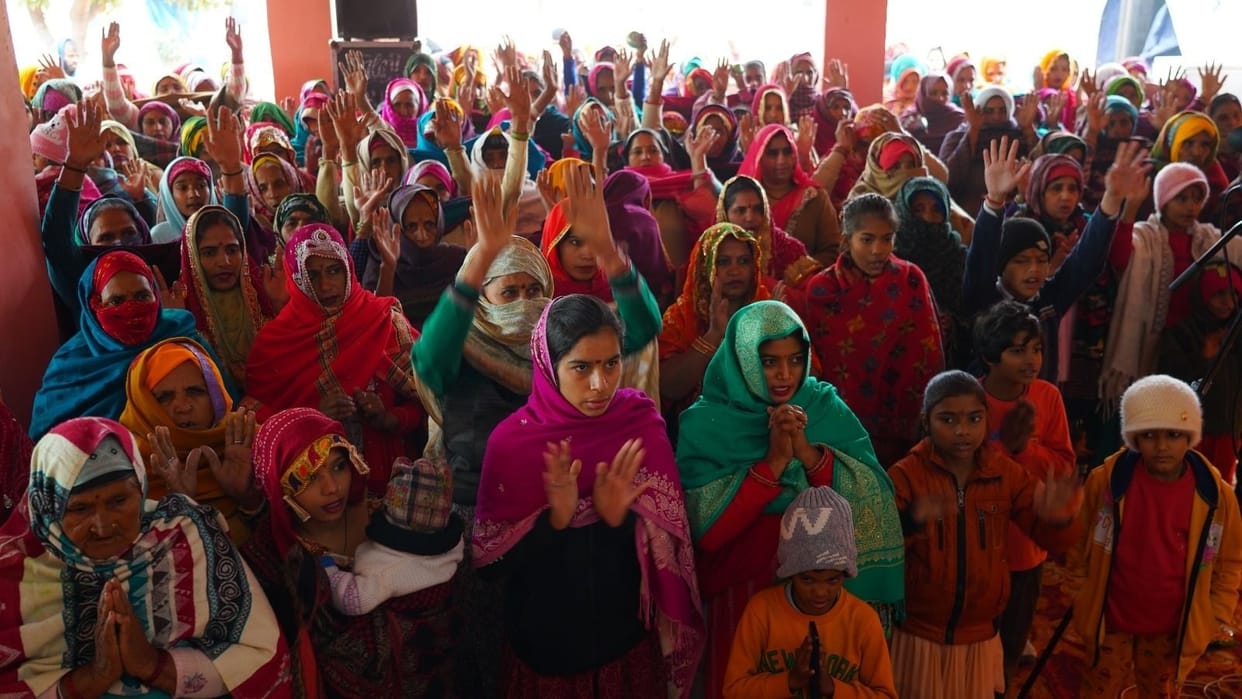 Ramkatha organized in village Mundaheda