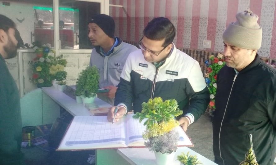 The team went to hotels, dhabas and guest houses and searched the records.