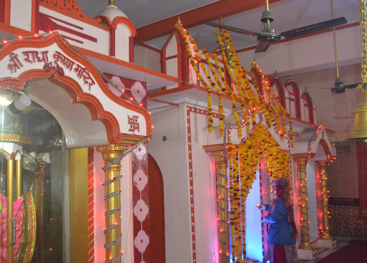 The city became saffron, echo of Jai Shri Ram all around