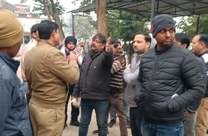 Uproar over ball going on in academy, three youths beaten, stones pelted