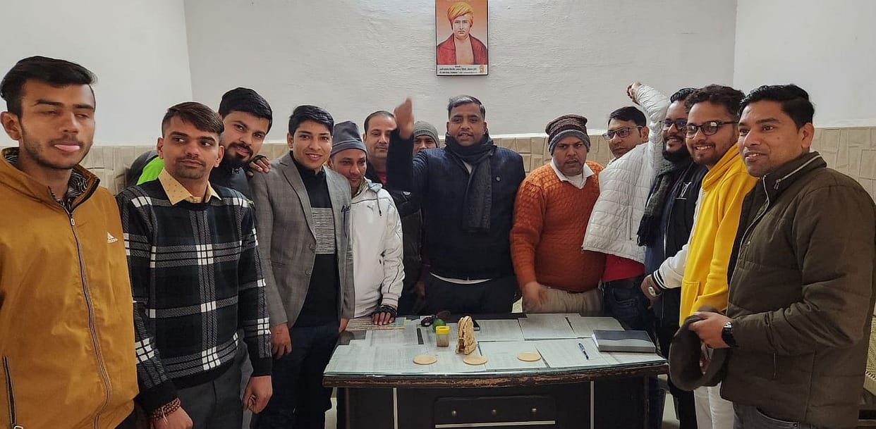 50 personnel took membership of All Haryana PWD Mechanical Employees Union