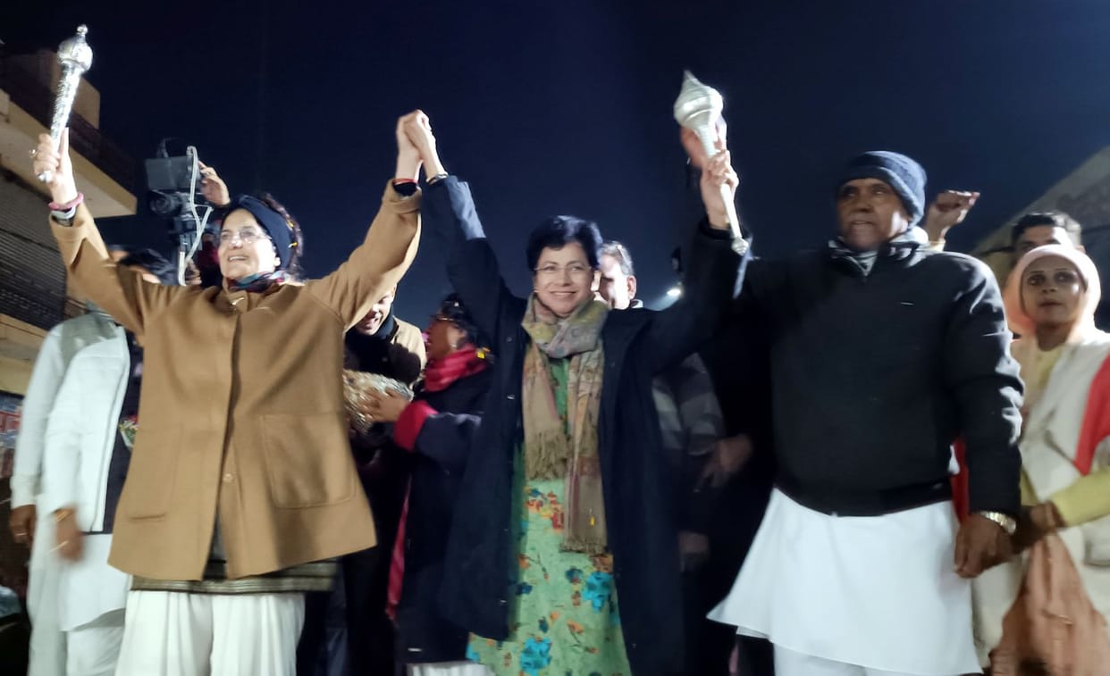 Congress's Jansandesh Yatra reached Loharu