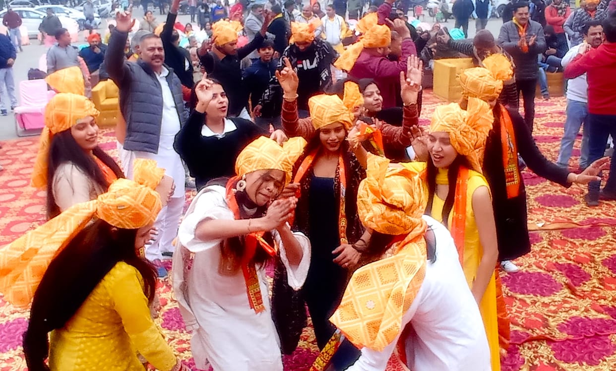 Dharmanagari remained immersed in the celebration of Shri Ram Lala