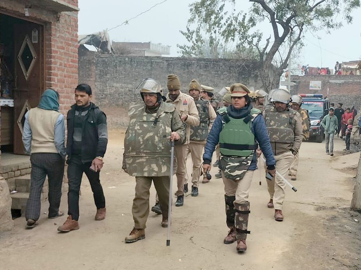 Strict vigil in the district, police deployed at religious places
