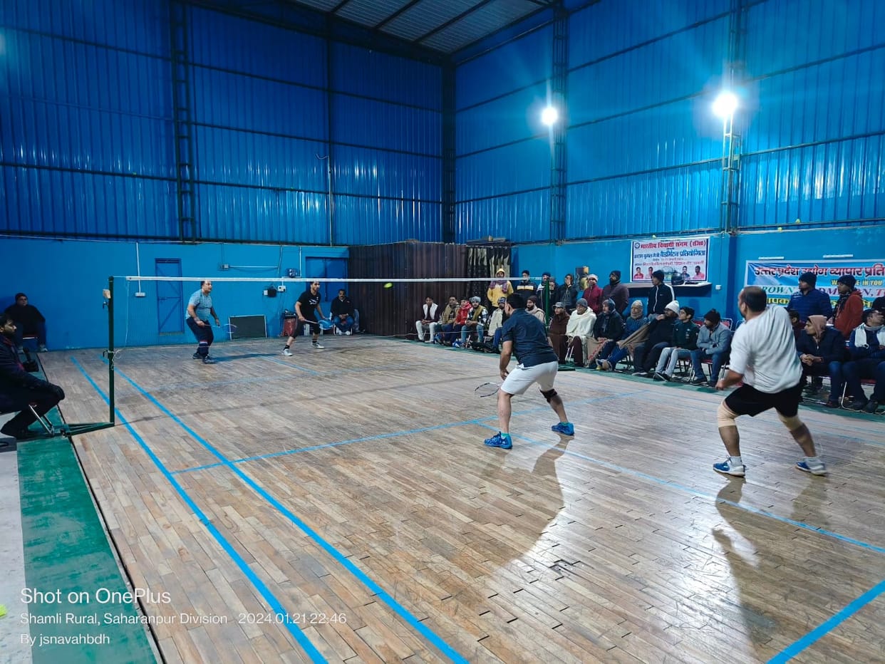 Aggarwal community captured the title in badminton