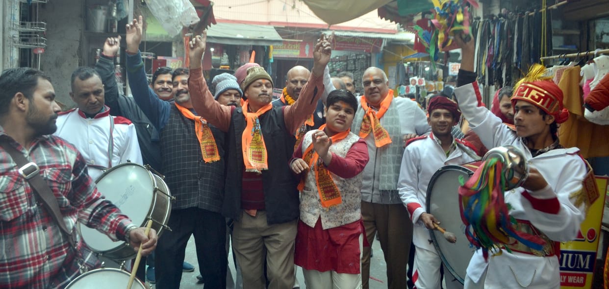 District immersed in celebration on the consecration of life of Shri Ramlala