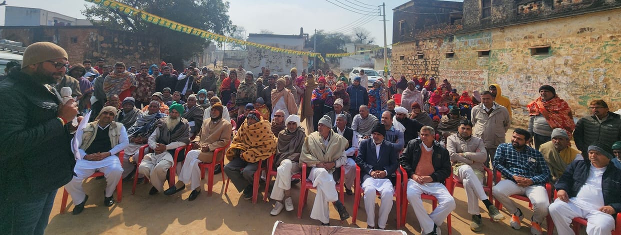 Dr. Ajay Singh Chautala at Bhiwani-Mahendragarh Lok Sabha seat