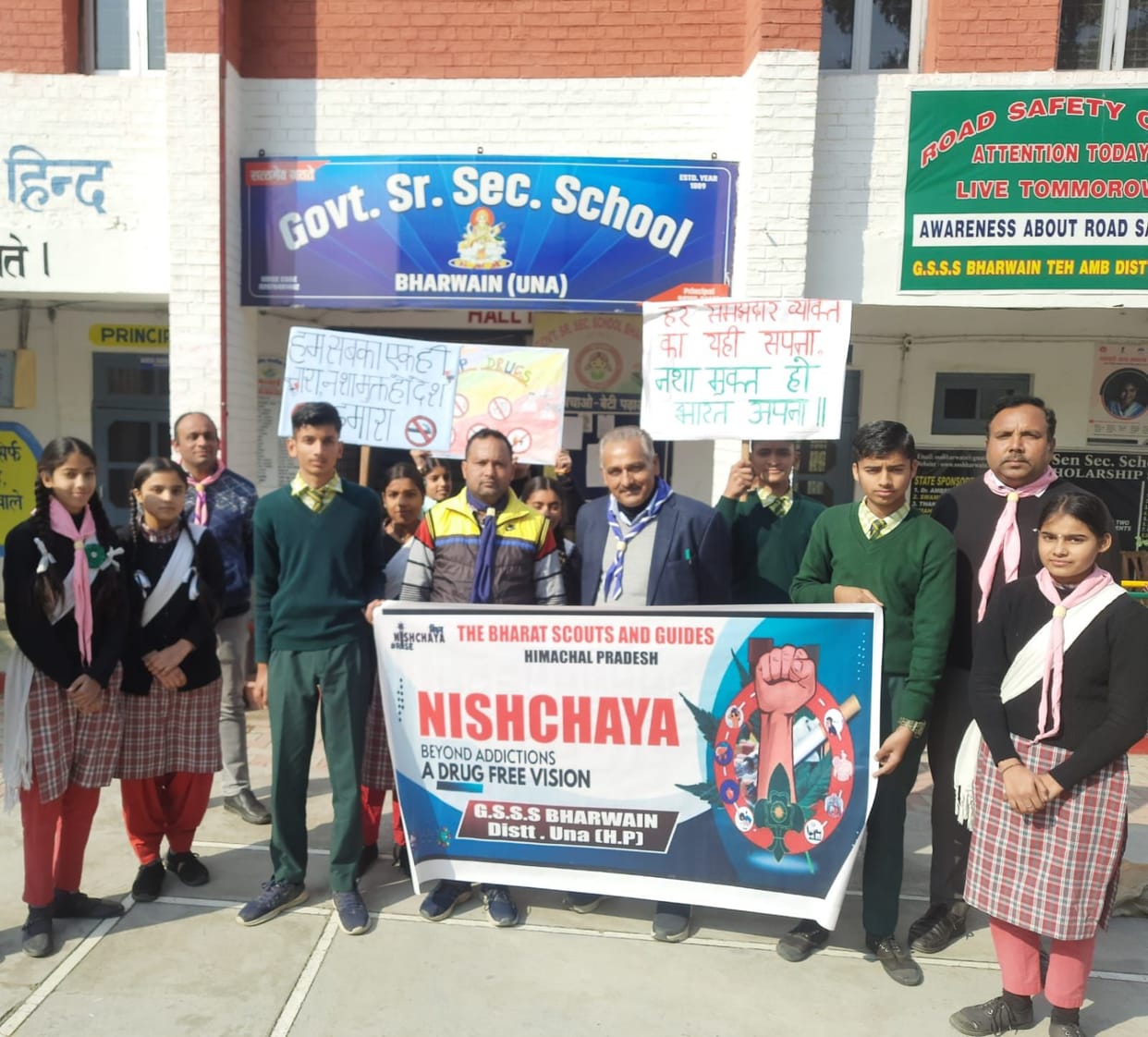 Awareness raised against drugs in Bharwaai