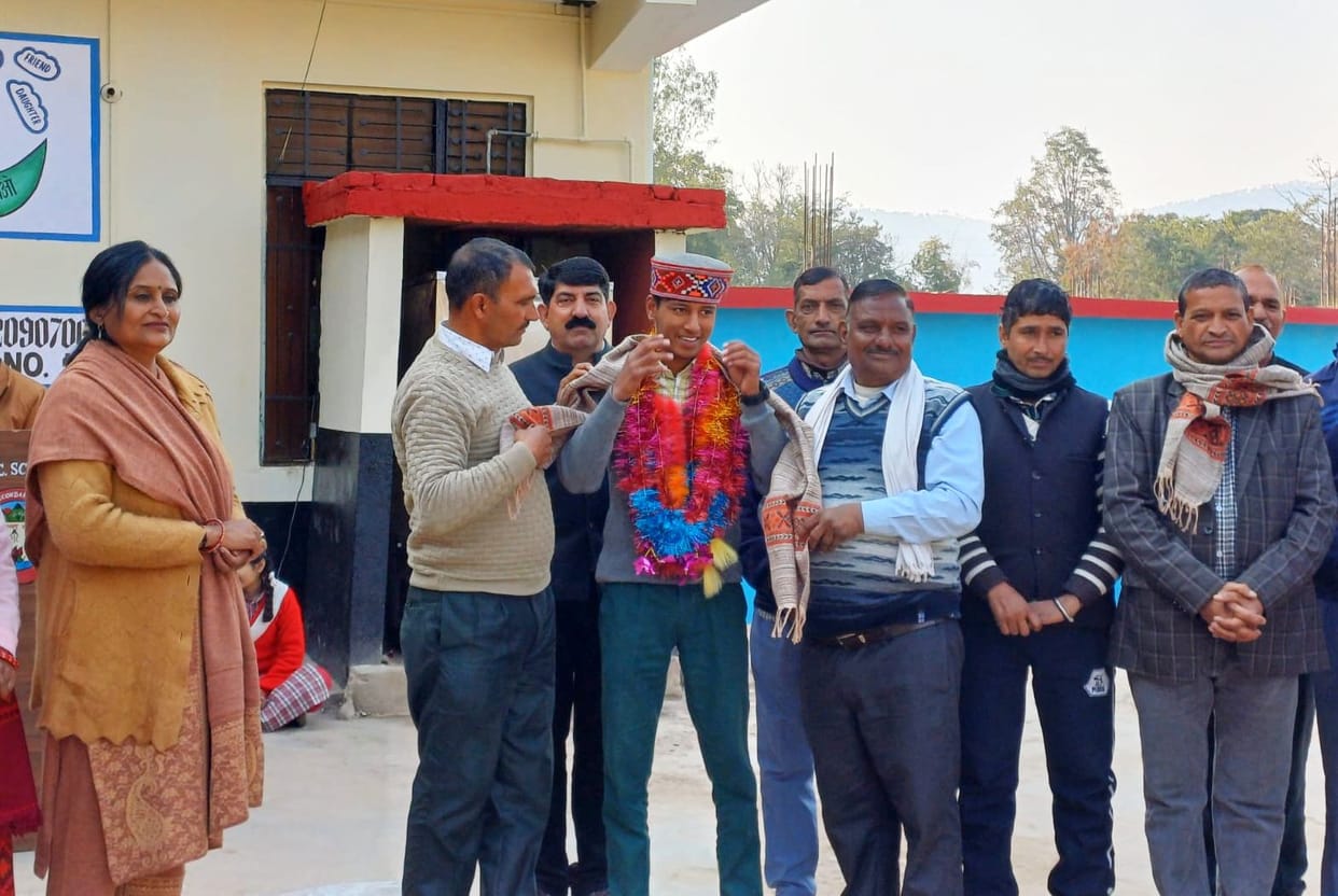 Saur student Hansraj played national in handball