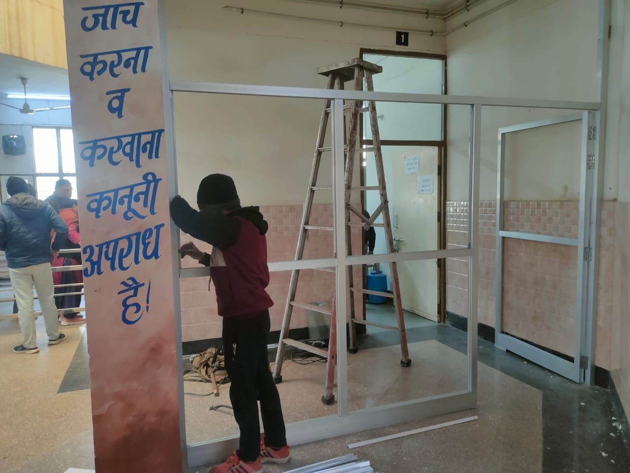 Separate counter made for Ayushman card holders
