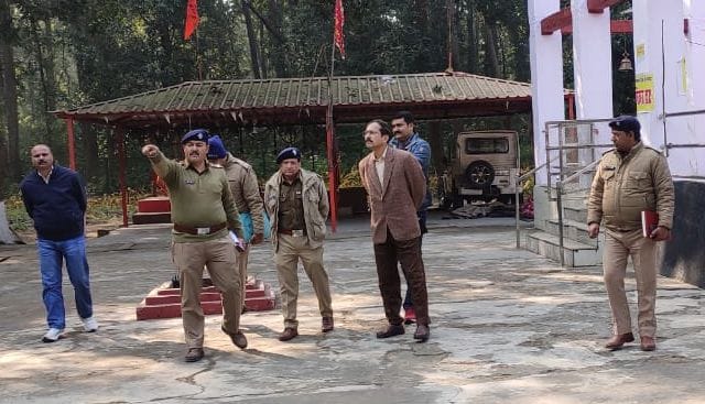 DIG reached bharamal temple khatima