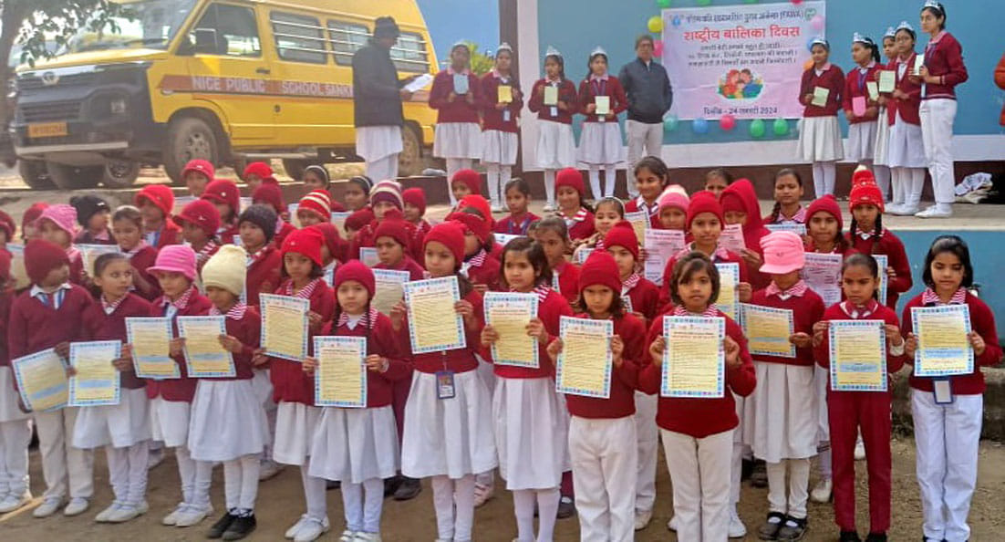 Meritorious daughters honored on National Girl Child Day