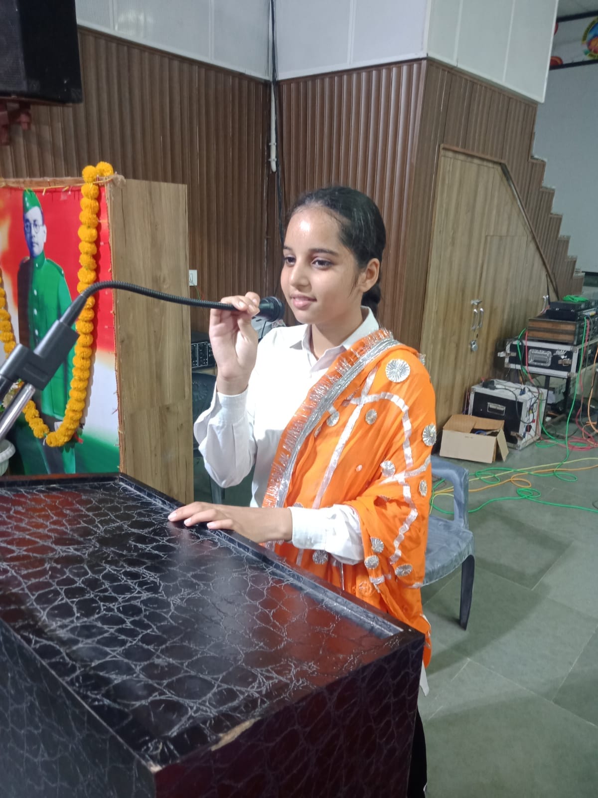 Tanisha, a student of Nathusari Kalan village will discuss the exam with PM Modi