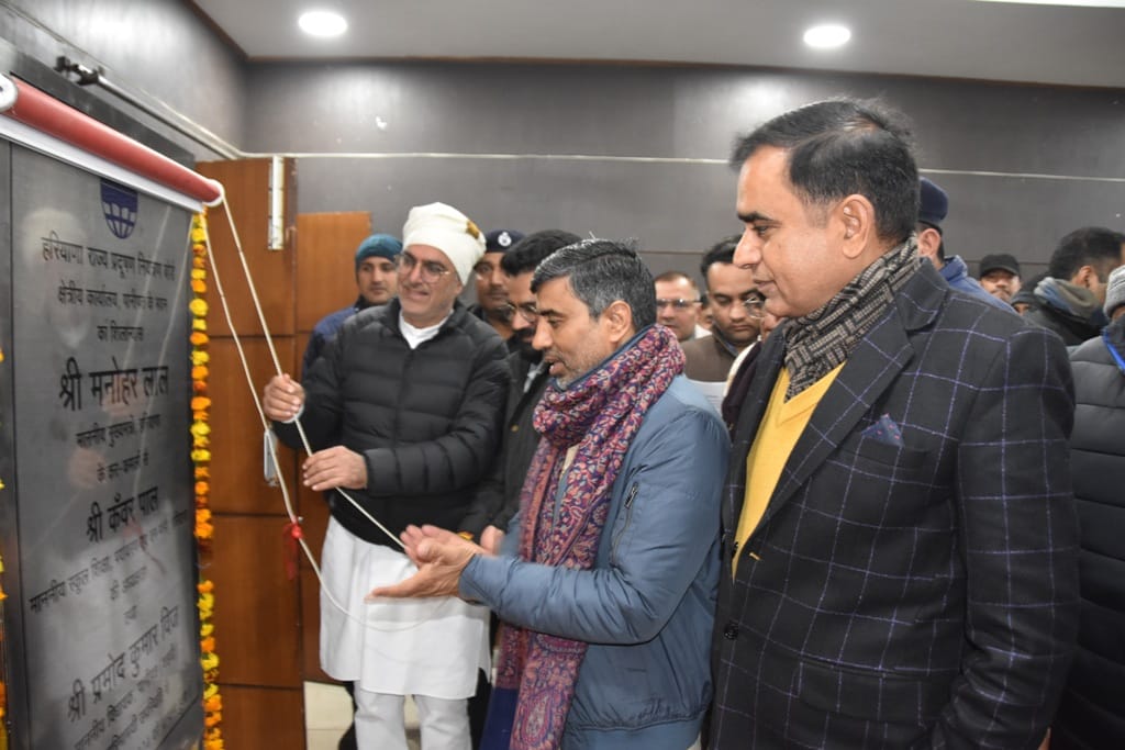 Inaugurated four projects and laid the foundation stone of two