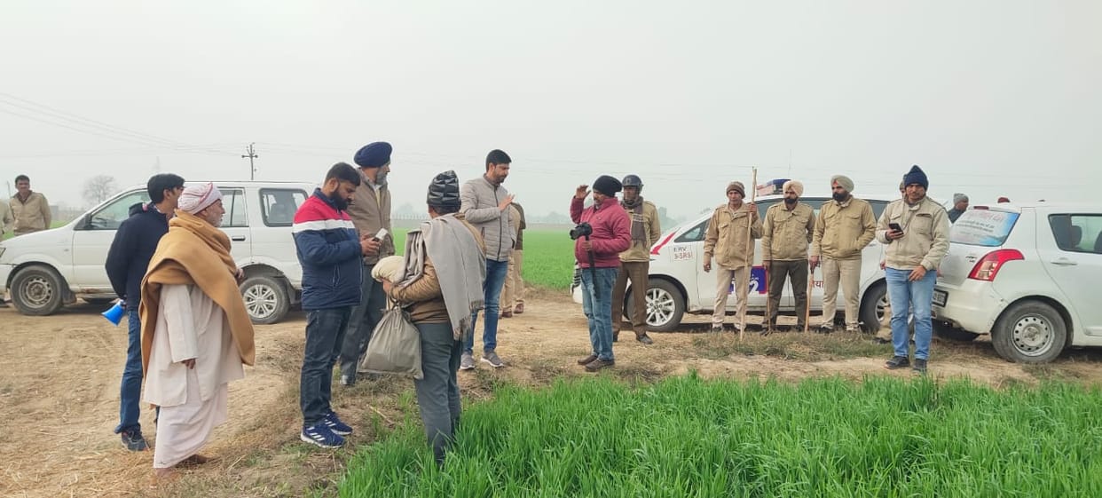 Administration freed encroachment from 35 acres of land in village Fatehpuria