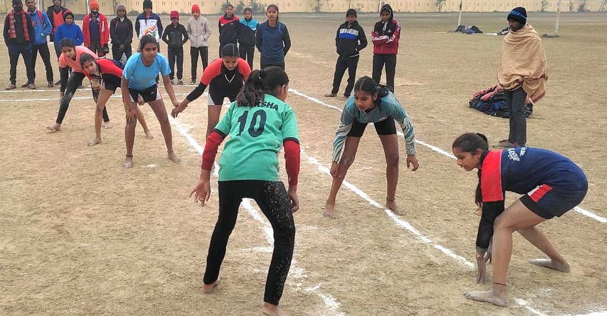 GGIC defeated RMDM team in Kabaddi