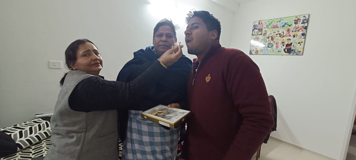 Made distance from social media, Shubham became Deputy SP