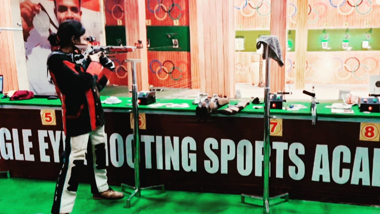 State's gold medalist Jagriti is preparing an army of shooters