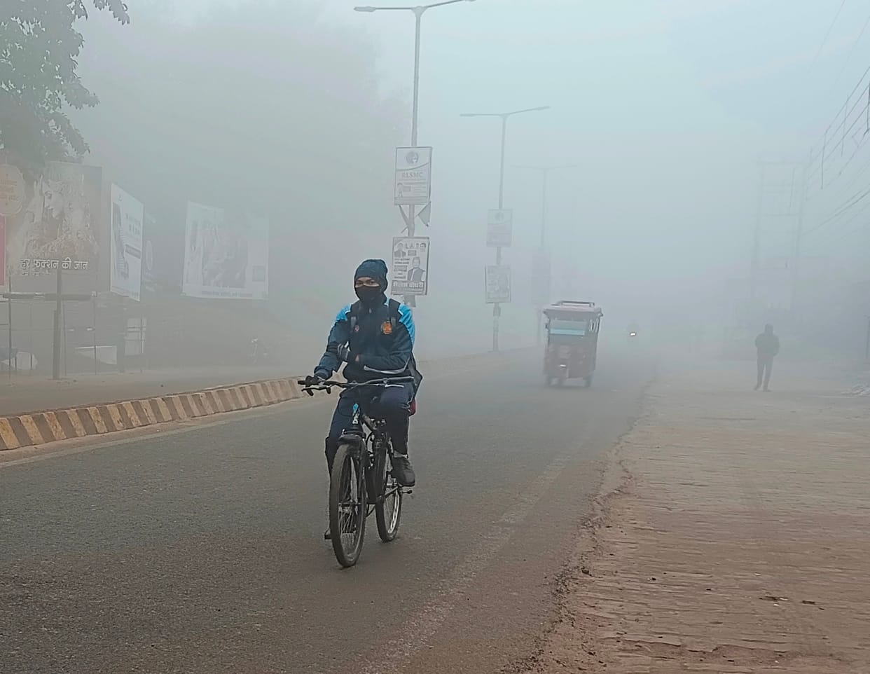 Minimum temperature @ 5, cold will haunt for three more days