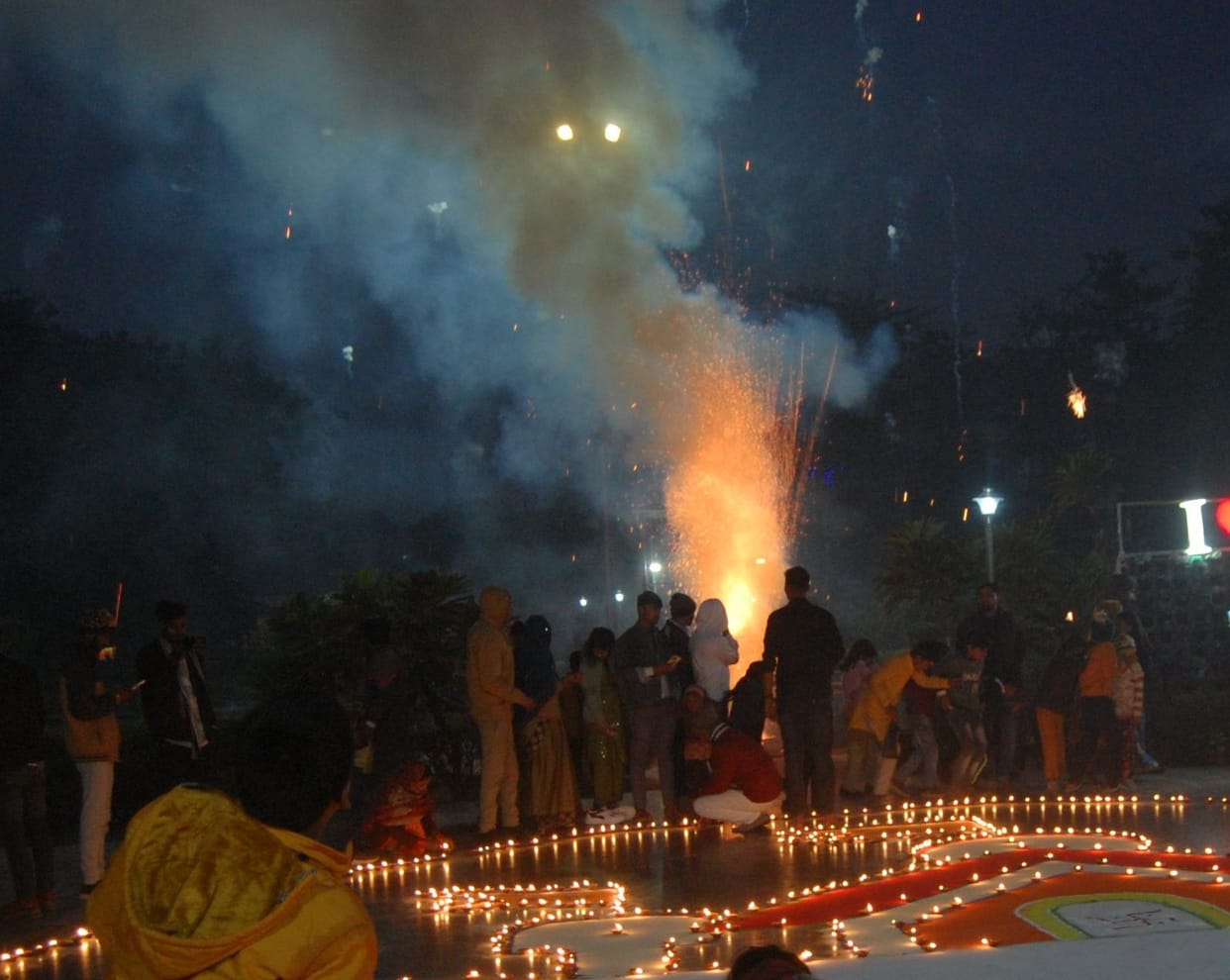 A lot of fireworks in excitement, AQI increased by 18 percent