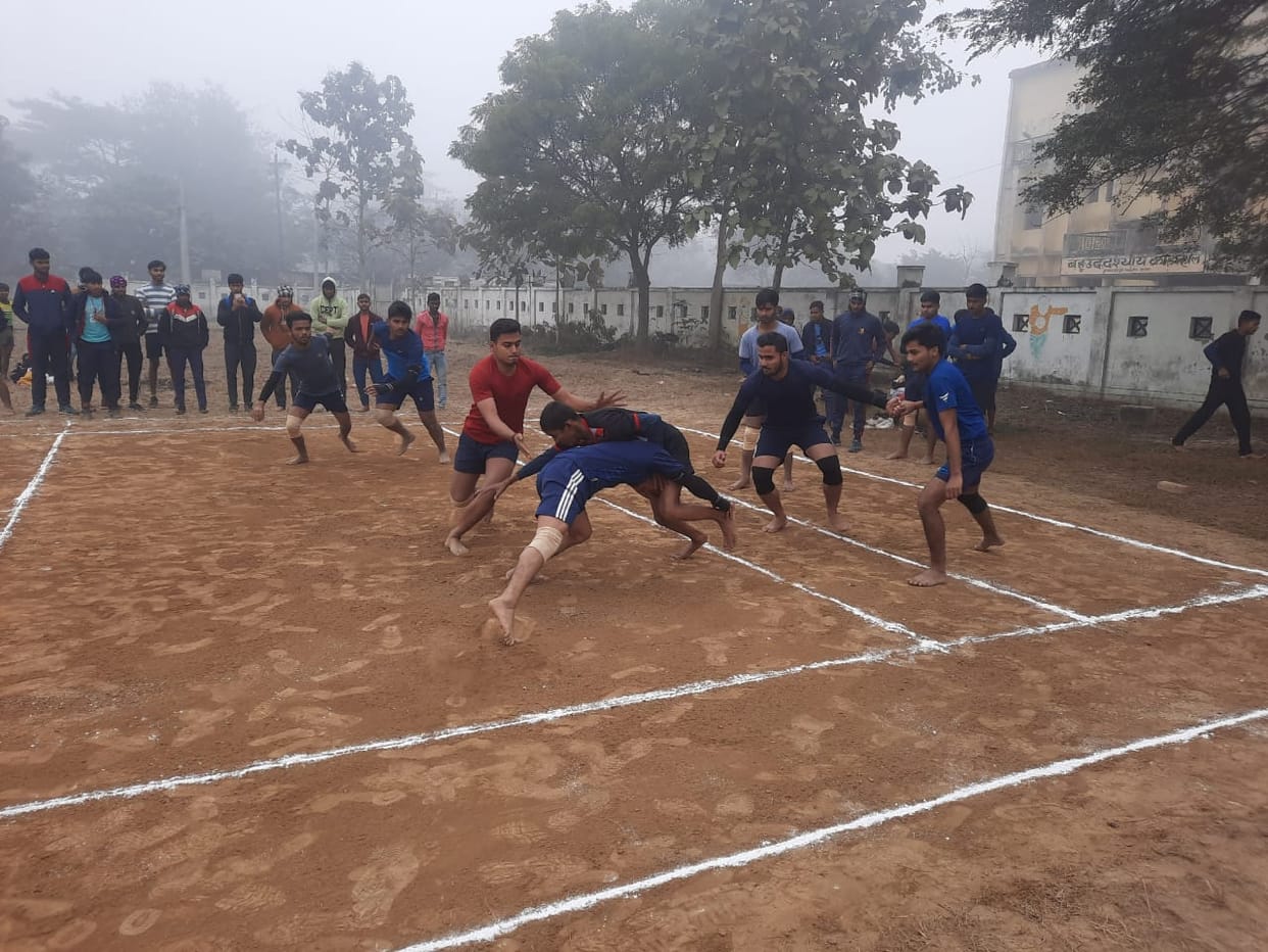 stadium team own kabaddi match