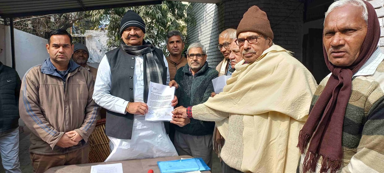 Delegation of social organizations met MLA to open library