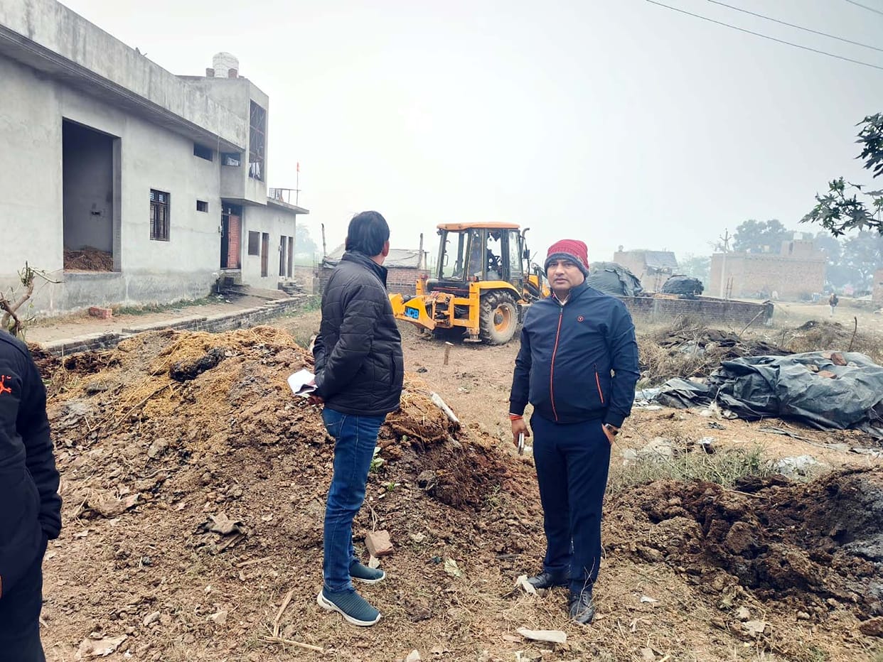 Kanha cow shelter will be built on Naithua road