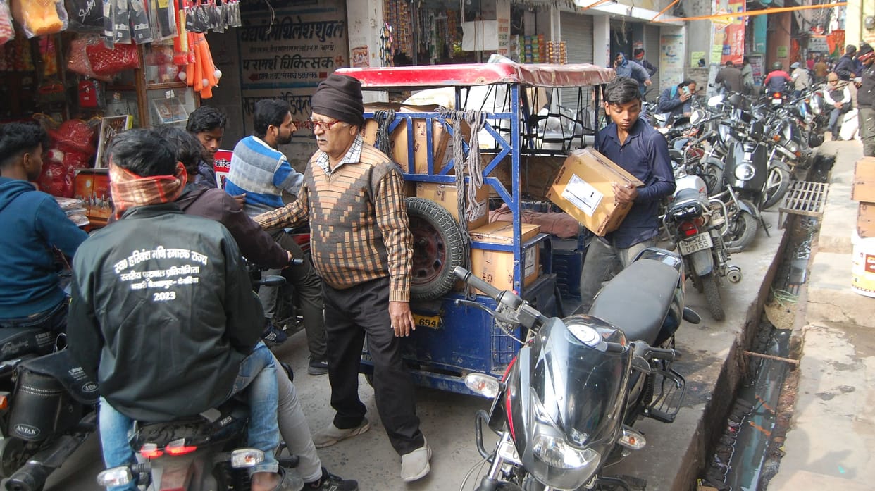 encroachment in dawa mandi