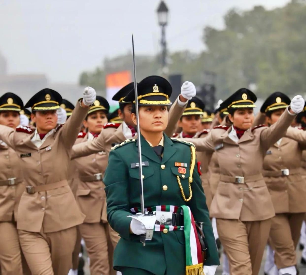 Pithoragarh's daughter Amba represented the parade on the duty path