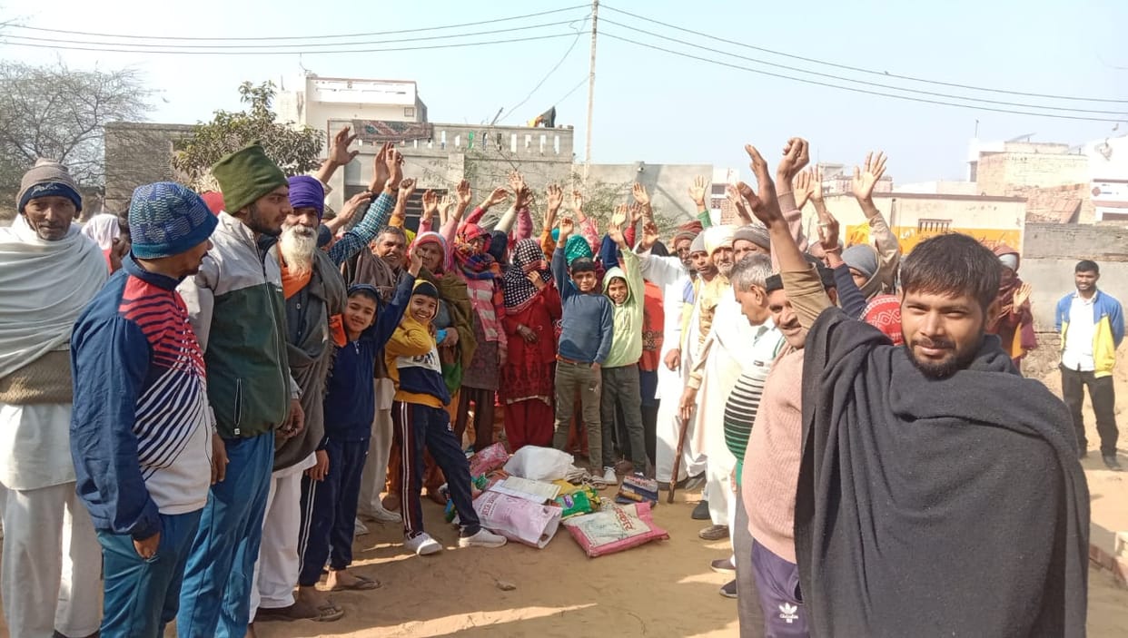 Villagers create ruckus over not getting ration in village Ramayana