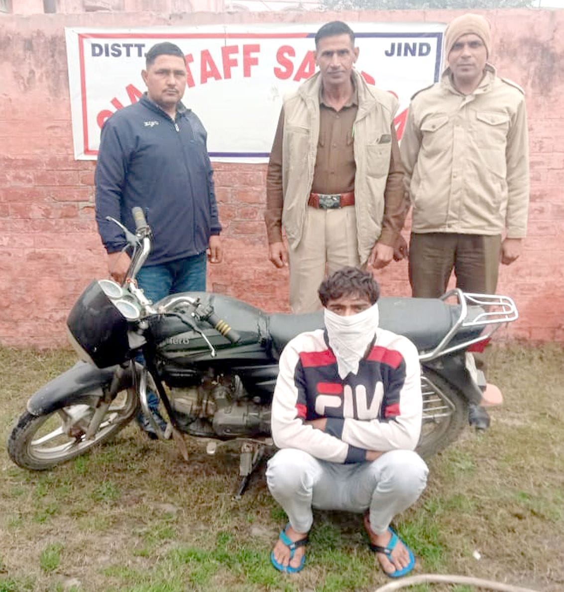 Accused arrested with stolen bike