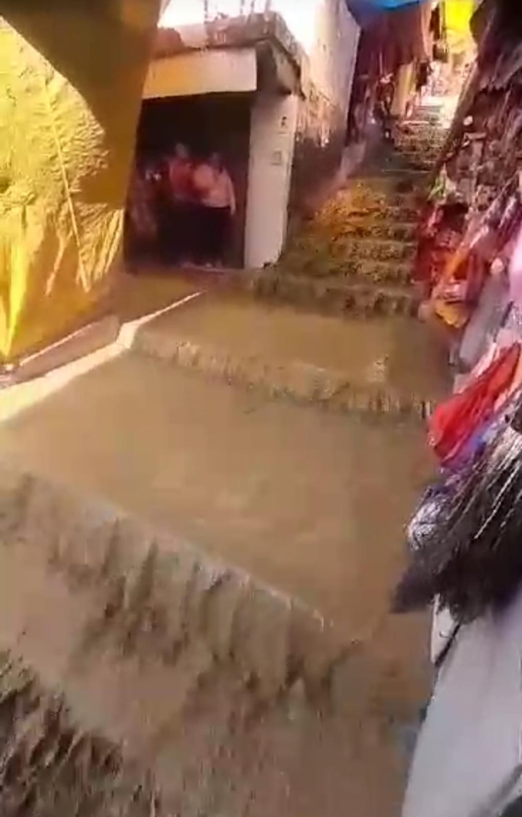 water pipeline break