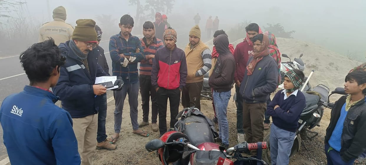 One person died in a road accident