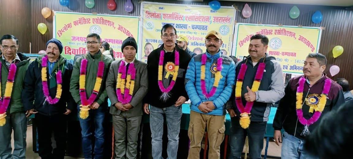 Vishnu Giri Goswami again becomes District President, Roshan Lal becomes District Minister