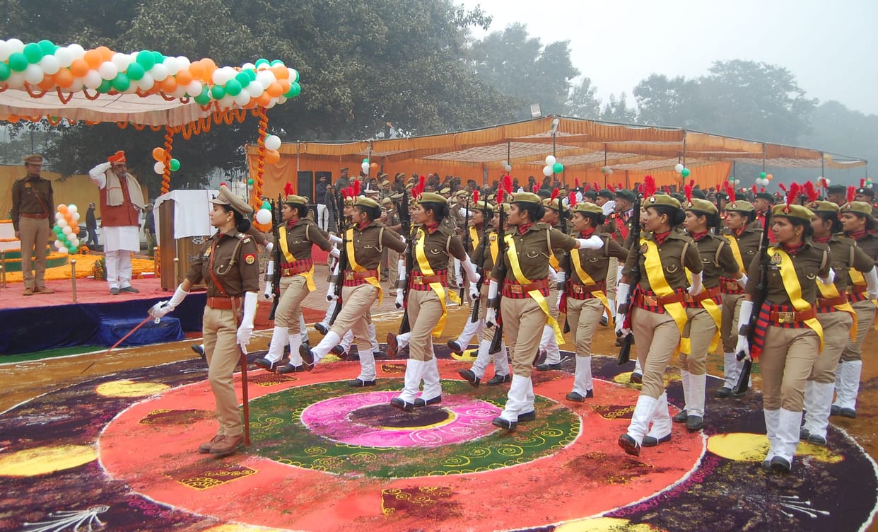 republic day celebrated