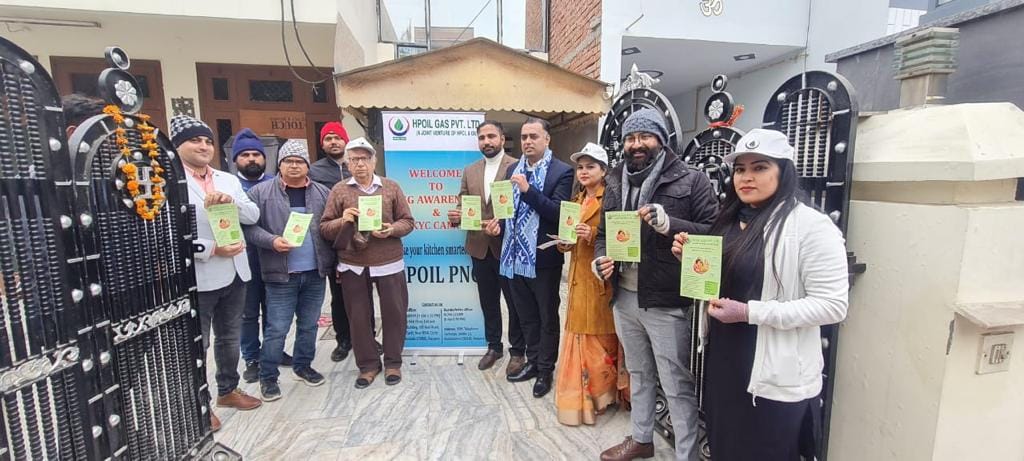 Connection to two houses through piped natural gas drive