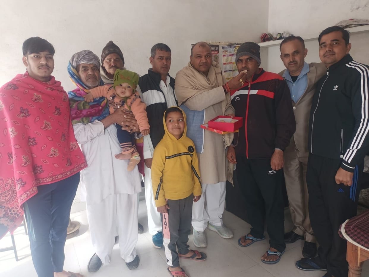 Amandeep received Shaurya Chakra, Panchayat honored his family