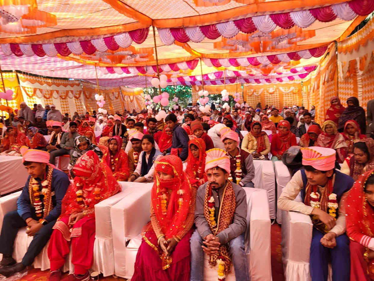 Chief Minister's Mass Marriage Scheme, 557 couples got married