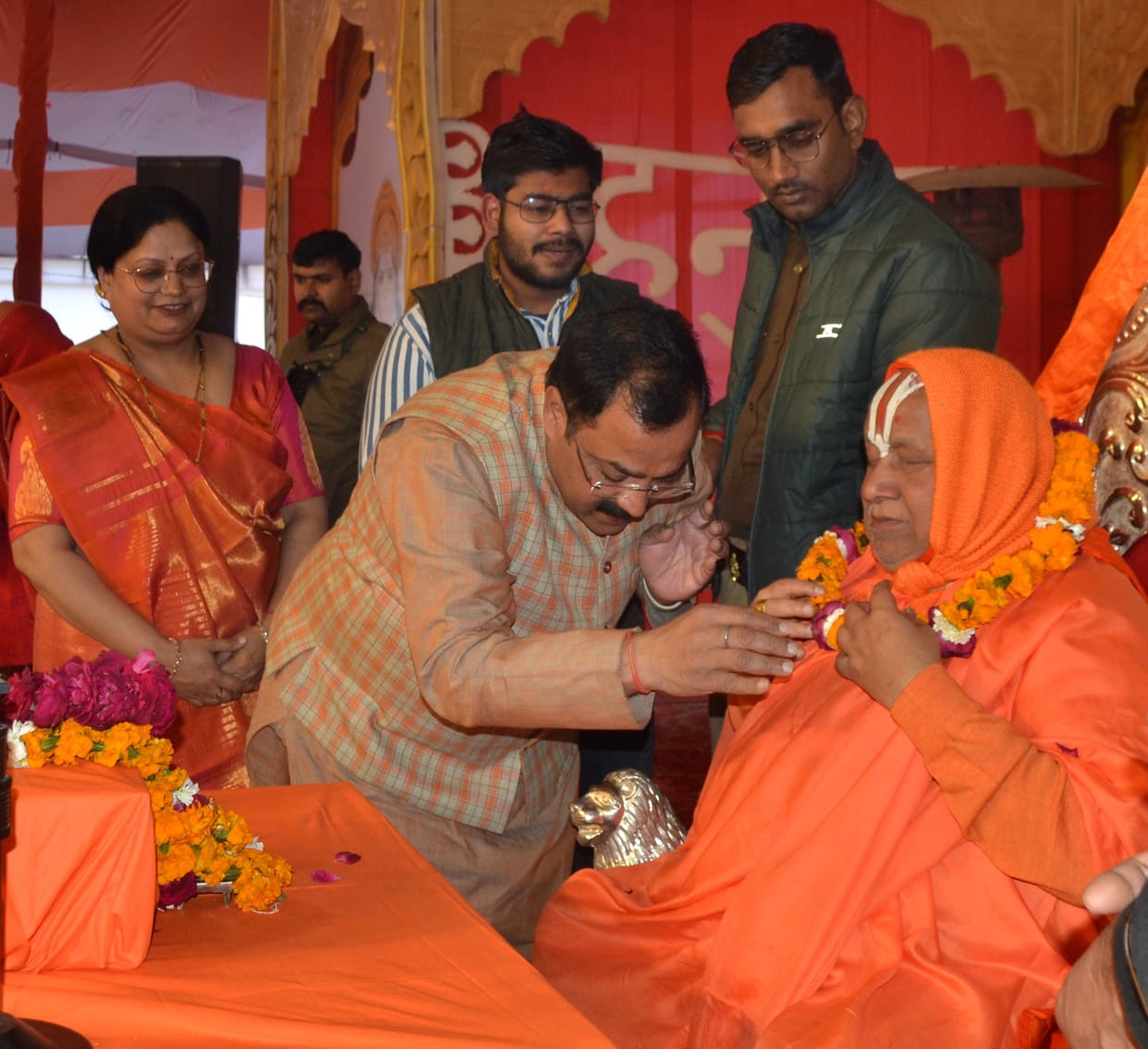 Rambhadracharya said this in Ramkatha regarding Krishna temple of Mathura