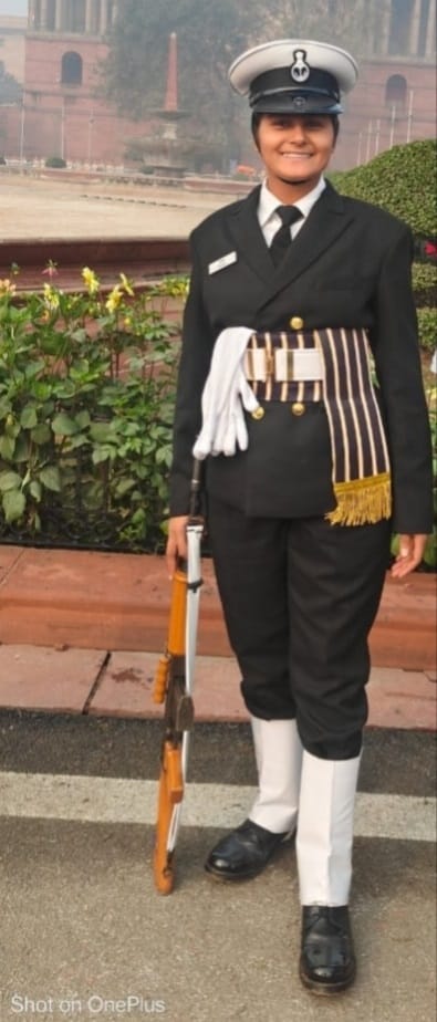 Agniveer Anuja and Priyanka brought pride to the state by participating in the Republic Day Parade on Rajpath.