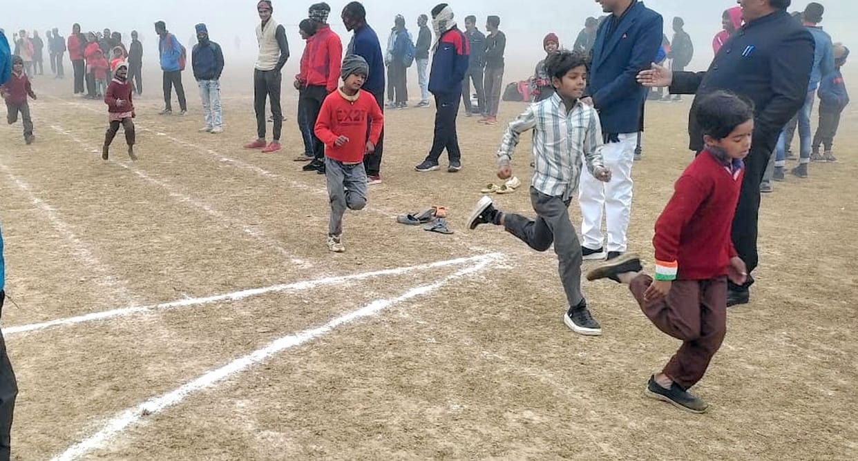 Pratyush got first place in five kilometer cross country