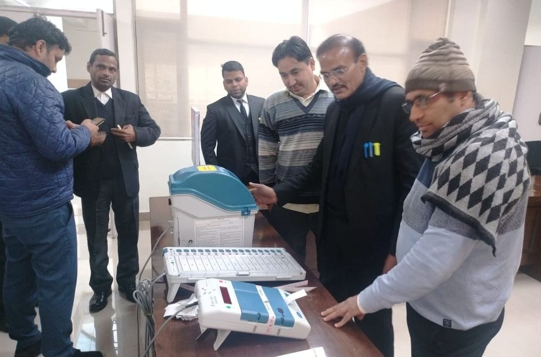 Voters told to vote through EVMs