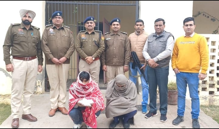 Two people arrested with 501 grams of heroin, case registered against both