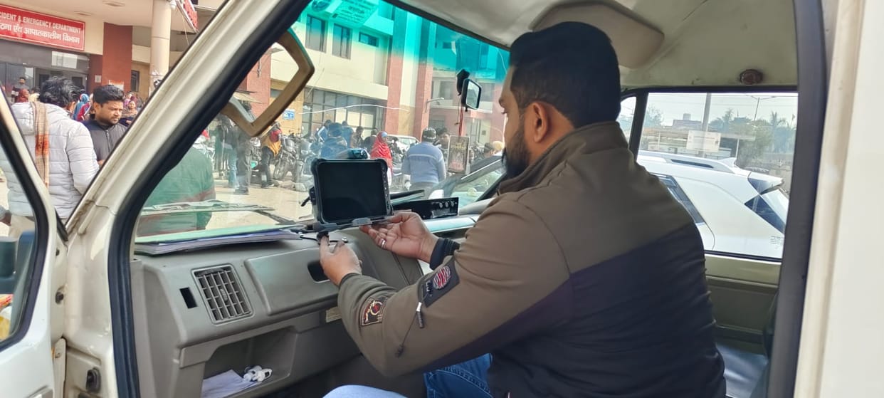 Ambulance drivers get tabs on the lines of dial 112